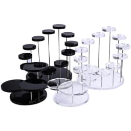 Cupcake Stand Acrylic Display For jewelry Cake Dessert Rack Party Decor