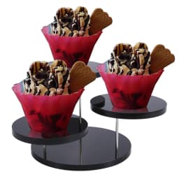 Cupcake Stand Acrylic Display For jewelry Cake Dessert Rack Party Decor
