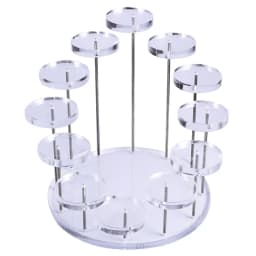 Cupcake Stand Acrylic Display For jewelry Cake Dessert Rack Party Decor