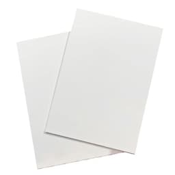 10/20Pcs A7 White Cardboard Card Protection Out Small Card Packaging Thick Cardboard Packaging Office Desk Accessories