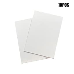 10/20Pcs A7 White Cardboard Card Protection Out Small Card Packaging Thick Cardboard Packaging Office Desk Accessories