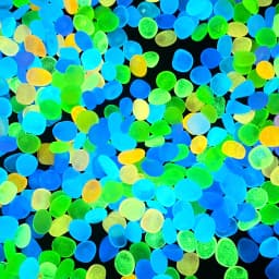 100 Pcs Luminous Rock, Stone Luminous Dark Garden Pebbles, Sidewalk Fish Tank Decoration, Aquariums, Fish Tanks loom