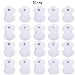 10/20pcs Electrode Pads Conductive Gel Pad Body Acupuncture for TENS Massager Unit Body Replacement Patch Massage Accessories