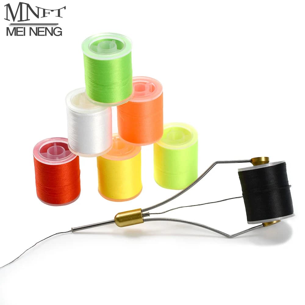 MNFT 2Spools Fly Tying Multi Filaments Thread 150D Polyester Fly Tying Materials