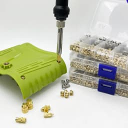 Heat Insert Nut Stainless Screw TS100 Soldering Iron Tip Insert Internal Thread Head Brass Hot Melt Insert Nuts Bolt Insertion