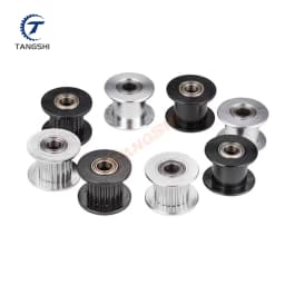 16T 20T 2GT Idler Timing Pulley Bore3/4/5/6mm Width 6/10/15mm GT2 Synchronous Belt 3D Printer CNC Parts Idler Type Pitch 2mm 20T