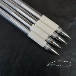 50pc Microblading Supplies Tattoo Marker Pen Permanent Makeup Accessories White Surgical Skin Marker Pen for Eyebrow Scribe Tool