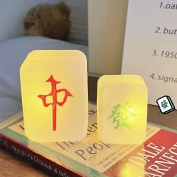 Chinese Mahjong Night Light Soft Light Eye Protection LED Lights Sleep LED Mahjong Creative Lighting