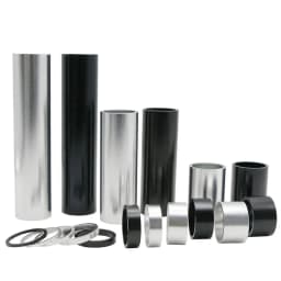 Aluminum Spacer 1-1/8" 28.6mm Bicycle Front Fork Standpipe Headset Stem Alloy Washer 50/100/150mm Height Handlebar Rise-up Adjus