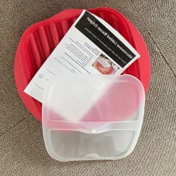 1pc Microwave Bacon Maker Microwavable Bacon Grill, Bacon Tray, Pizza Tray, Sauce Tray, Microwave Oven Cooker