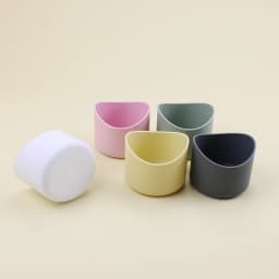 6/6.5cm Protective Silicone Boot Sleeve Compatible with 12oz-40oz Water Bottles Tumbler Anti-Slip Bottom Sleeve Cover