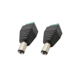 5/10Pcs 5.5 x 2.1mm 5.5 x 2.5mm DC Power Male Female Plug Jack Connector Adapter For 3528 5050 LED Strip Light Camera