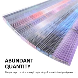 1290 Pcs Sky Gradient Origami Star Paper Strips Glow In The Dark 12 And 27Colors Mixed Sturdy Abundant Craft Paper For Party