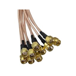 5-10Pcs RG316 SMA Male Plug to SMA Male Plug Connector RF Pigtail Coax Jumper Cable 4inch~10FT