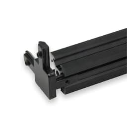 8pcs Black 3 Way End Angle Bracket Connectors For Europe Standard Aluminium Extrusion Profile 2020 Series Socket 6mm With Screws