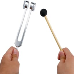 Miwayer 128 Hz Tuning Fork Set Weighted Bio-Acoustic Tuning Fork for Healing Chakra,Sound Therapy,Reliever Stress