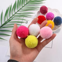 Multi Size Pom Piel 15mm/20mm/25mm/30mm/40mm Soft Pompones Fluffy Plush Crafts DIY Pom-Pom Bal Wedding Sewing Party Accessories