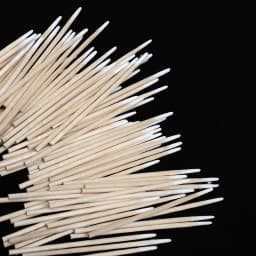 300Pcs Nails Wood Cotton Swab Clean Sticks Nail Polish Remover Art Tools Wooden Cotton Head Manicure Corrector Nail Polish Tool