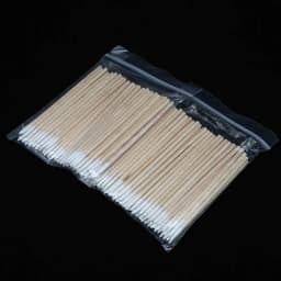 300Pcs Nails Wood Cotton Swab Clean Sticks Nail Polish Remover Art Tools Wooden Cotton Head Manicure Corrector Nail Polish Tool