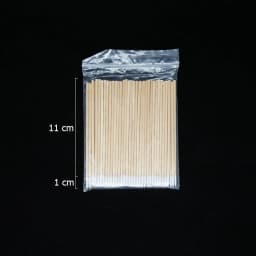 300Pcs Nails Wood Cotton Swab Clean Sticks Nail Polish Remover Art Tools Wooden Cotton Head Manicure Corrector Nail Polish Tool