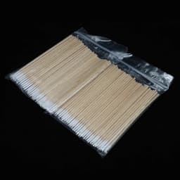 300Pcs Nails Wood Cotton Swab Clean Sticks Nail Polish Remover Art Tools Wooden Cotton Head Manicure Corrector Nail Polish Tool