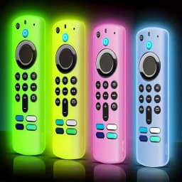 Silicone Luminous Remote Control Cover for Alexa Voice Remote (3rd Gen) L5B83G 2021 Release, Fire TV Stick 4K 2nd Gen (2021)