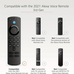 Silicone Luminous Remote Control Cover for Alexa Voice Remote (3rd Gen) L5B83G 2021 Release, Fire TV Stick 4K 2nd Gen (2021)