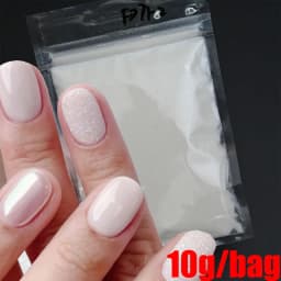 10g/50g 0.2mm Nail Art Laser Chrome Glitter Powder Sparkly Holographic Nail Pigment for Nail Gel Polish Reflective Laser Glitter