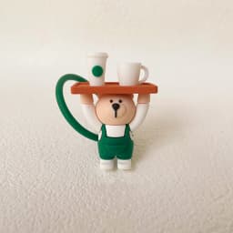 1PC Cute Silicone Straw Covers Cartoon Bear Dust Plug Straw Cap Suitable for Large Caliber 7-8mm Drinking Water Cup Accessories