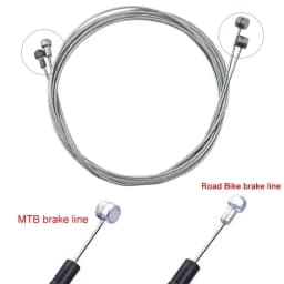 RGO Bicycle Brake Cable Housing Group Set For MTB Mountain Bike Derailleur Shifter Lever Cable With Bike Cable Cap