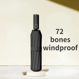 72 Bone Super Strong Windproof Automatic Folding Men Umbrella Reinforced Large Rainproof Sun Protection Umbrellas Women