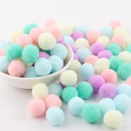 Wholesale Pom Pom Balls 8mm 10mm 15mm 20mm 25mm 30mm Fluffy Soft Pompoms Ball DIY Handmade Toys Decoration Sewing Craft Supplies