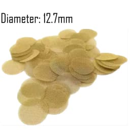 100pcs Pipe Screens, 12.7mm-25mm Filters, 100pcs Premium Stainless Steel Screens and 100pcs Brass Filters