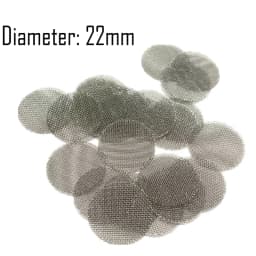 100pcs Pipe Screens, 12.7mm-25mm Filters, 100pcs Premium Stainless Steel Screens and 100pcs Brass Filters