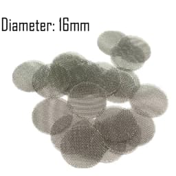 100pcs Pipe Screens, 12.7mm-25mm Filters, 100pcs Premium Stainless Steel Screens and 100pcs Brass Filters