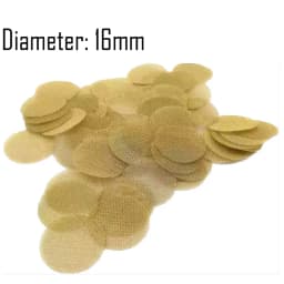 100pcs Pipe Screens, 12.7mm-25mm Filters, 100pcs Premium Stainless Steel Screens and 100pcs Brass Filters