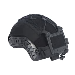 Tactical Helmet Cover Set for Maritime Helmet, NVG Battery Pouch, Hunting Hybrid Mesh Cover for Bump & Ballistic Helmets