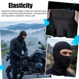 1pc/2pcs/4pcs Elasticity Breathable Balaclava Hat Cycling Full Face Mask Outdoor Ski Motorcycle Mask Scarf Helmet Inner Cap