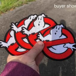 Tactical Embroidered Patches Iron on Punk Patch for Clothes Stickers Horror Movie Morale Badge Backpack Accessory