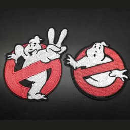 Tactical Embroidered Patches Iron on Punk Patch for Clothes Stickers Horror Movie Morale Badge Backpack Accessory