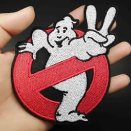 Tactical Embroidered Patches Iron on Punk Patch for Clothes Stickers Horror Movie Morale Badge Backpack Accessory
