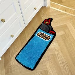 Lighter Shape Carpet Bedroom Living Room Bathroom Home Furnishings Spring Decoration Gifts Shower Supplies Entrance Sofa Seat
