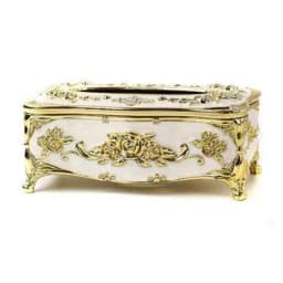 European Tissue Box, High-End Hotel Restaurant Napkin Extraction Box, Kitchen and Living Room Tabletop Tissue Storage Box