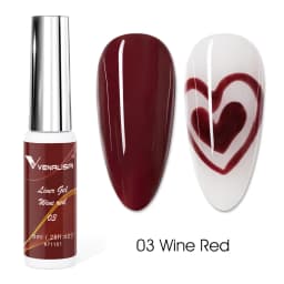 8ml VENALISA Liner Gel White Line French Nail Gel Polish 21 Colors Soak Off UV/LED Painting Gel Beautiful Semi Permanent Varnish