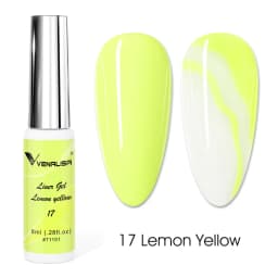 8ml VENALISA Liner Gel White Line French Nail Gel Polish 21 Colors Soak Off UV/LED Painting Gel Beautiful Semi Permanent Varnish