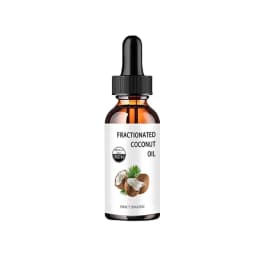Fractionated Coconut Oil 100% pure coconut can moisturize, soften and care for dry and cracked skin,
