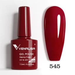 VENALISA 7.5ml Nail Gel Polish VIP5 HEMA Free Semi Permanent Soak off UV LED Nail Gel Varnish Full Coverage Nail Gel Lacquer