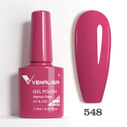 VENALISA 7.5ml Nail Gel Polish VIP5 HEMA Free Semi Permanent Soak off UV LED Nail Gel Varnish Full Coverage Nail Gel Lacquer