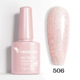 VENALISA 7.5ml Nail Gel Polish VIP5 HEMA Free Semi Permanent Soak off UV LED Nail Gel Varnish Full Coverage Nail Gel Lacquer