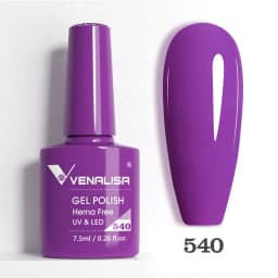 VENALISA 7.5ml Nail Gel Polish VIP5 HEMA Free Semi Permanent Soak off UV LED Nail Gel Varnish Full Coverage Nail Gel Lacquer